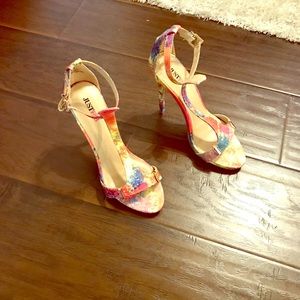 Justfab Multicolor High Heels